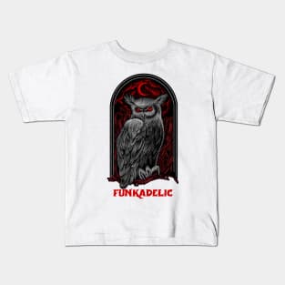 The Moon Owl Funkadelic Kids T-Shirt